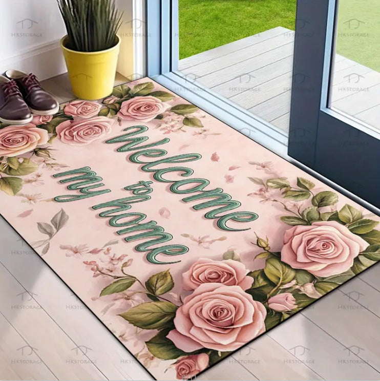 Dekorativer floraler Bereichsteppich Brehn