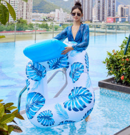 Damen Aufblasbarer Schwimmring mit Wassermelonen-Design Brehn