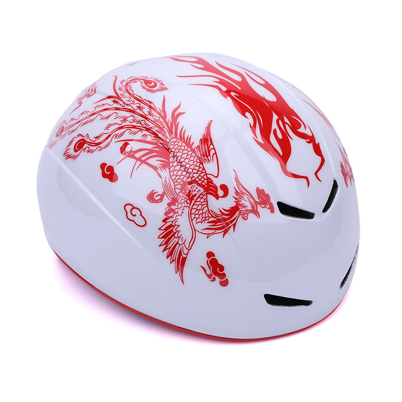 Dekorative Fantasy Design Fahrradhelm Brehn