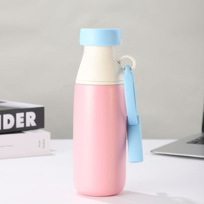 Damen isolierte Wasserflasche mit praktischer Trageschlaufe Brehn