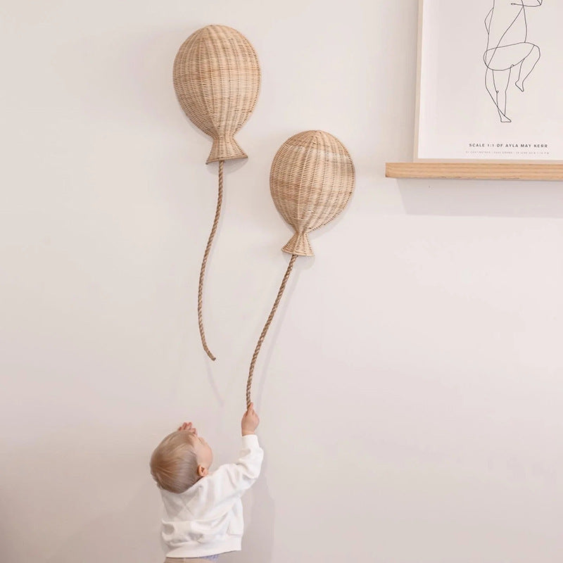 Dekorativer Wandschmuck in Form eines Heißluftballons Brehn