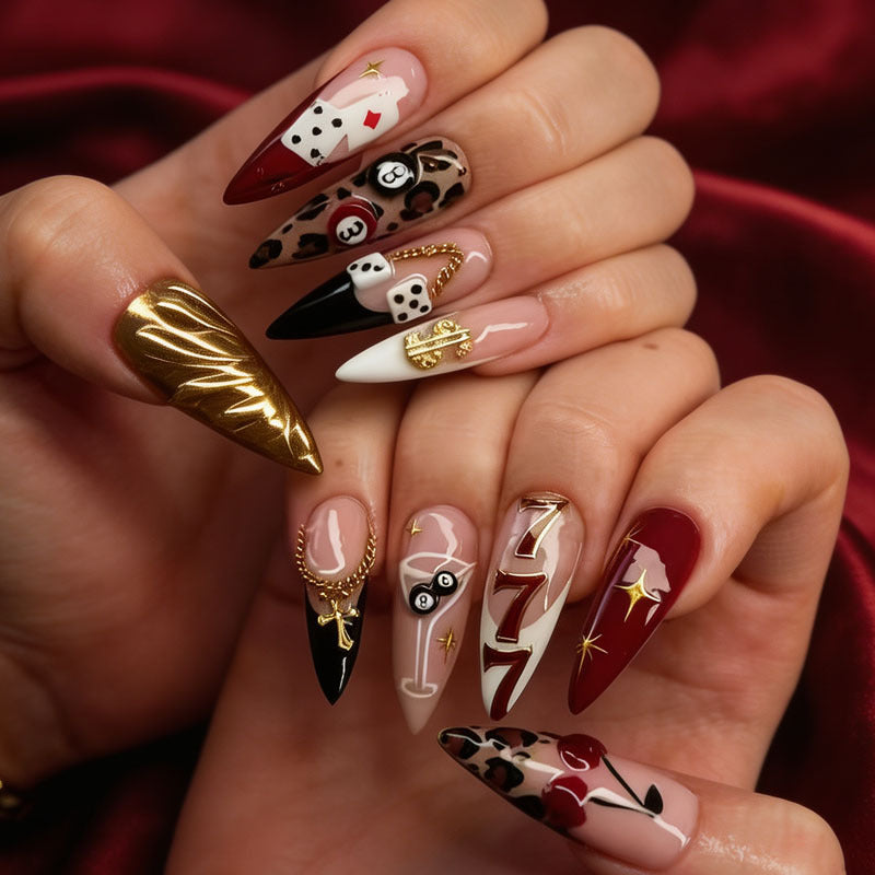 Künstlerische Nagelspitzen Set Brehn