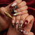 Künstlerische Nagelspitzen Set Brehn