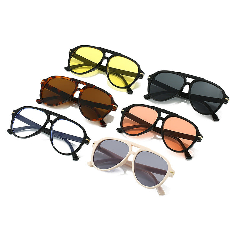 Damen modische Sonnenbrille mit schickem Tortoise-Rahmen Brehn