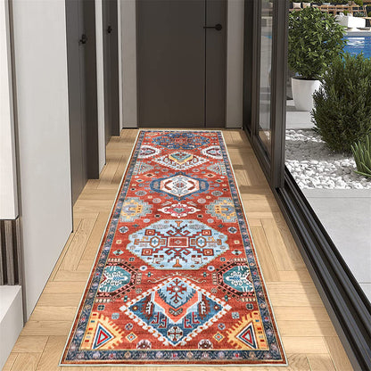 Eleganter geometrischer Muster-Läufer Teppich Brehn