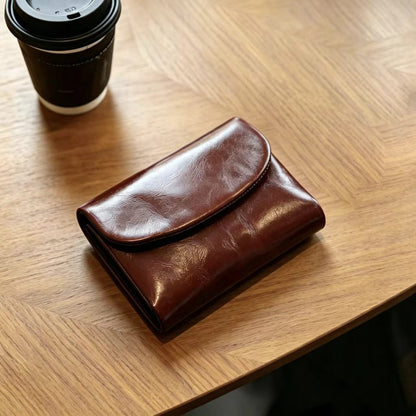 Elegante Leder Kartenetui Geldbörse