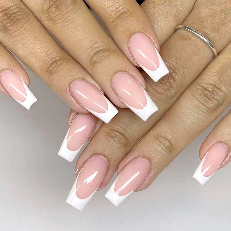 Luxus Französische Spitzen Nagelverlängerungen Brehn