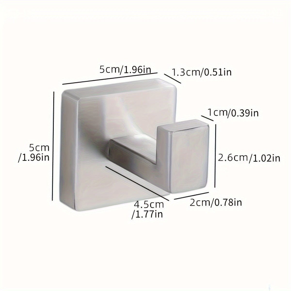 Premium Edelstahl Wandhaken Brehn