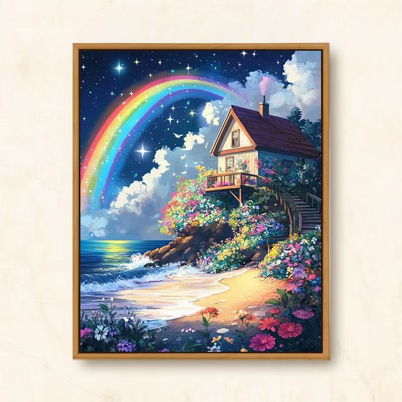 Verzaubernde Küstenfantasie Wandkunst Brehn