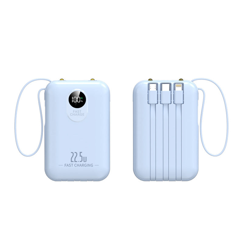 Tragbare Powerbank mit Schnellladefunktion und LED-Anzeige Brehn