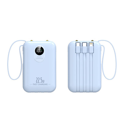 Tragbare Powerbank mit Schnellladefunktion und LED-Anzeige Brehn