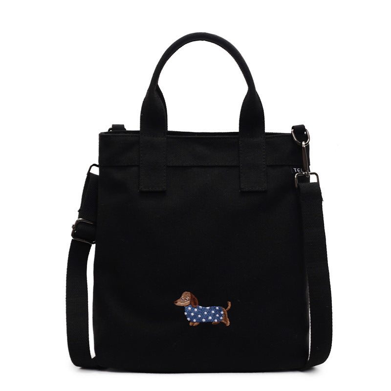 Stylische Canvas-Handtasche Brehn