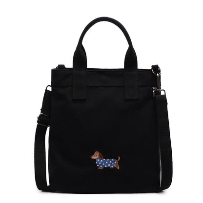 Stylische Canvas-Handtasche Brehn