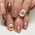 Herbstblatt Press-On Nagelkunst Brehn