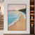 Küstenstrandlandschaft Leinwand Kunst