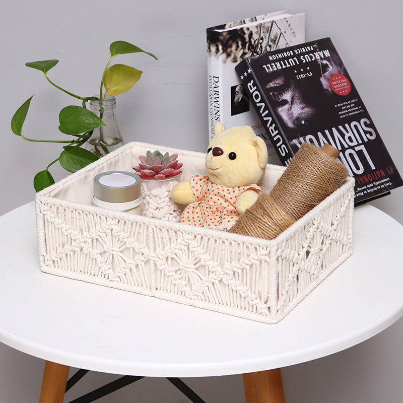 Artisan Makramee Aufbewahrungskörbe