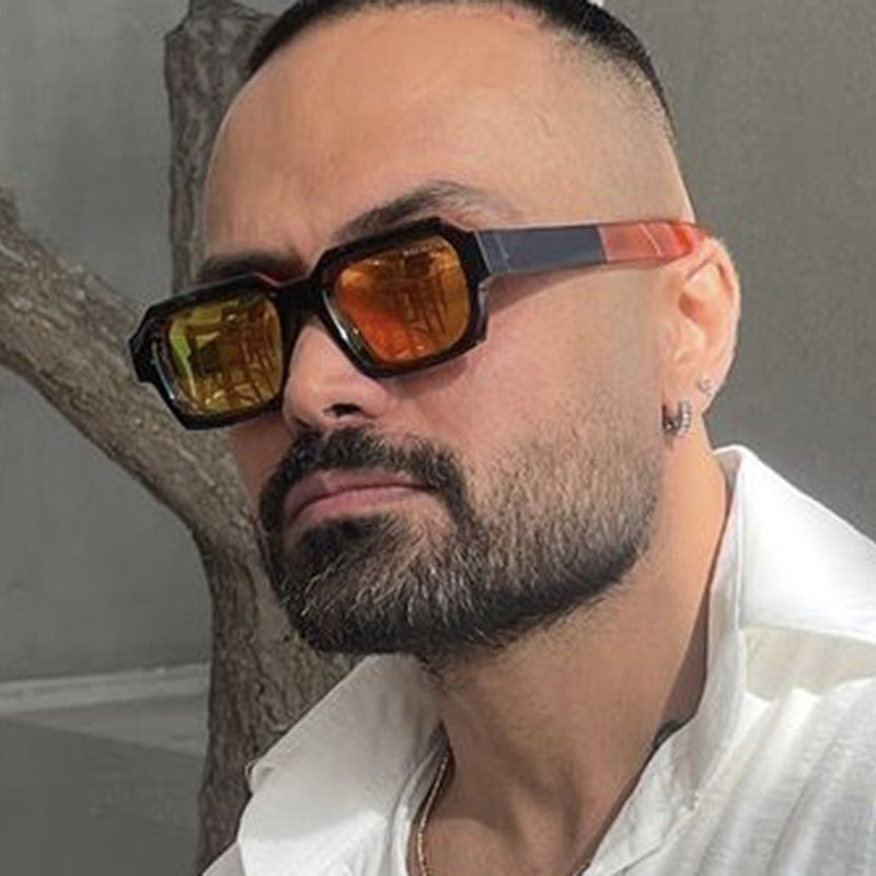 Damen stilvolle quadratische Sonnenbrille mit innovativem Design Brehn