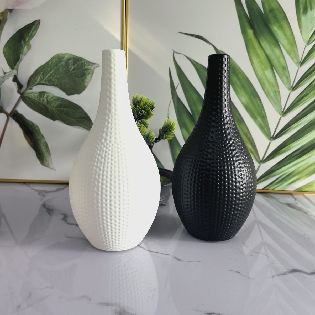 Dekorative Strukturierte Vase Brehn