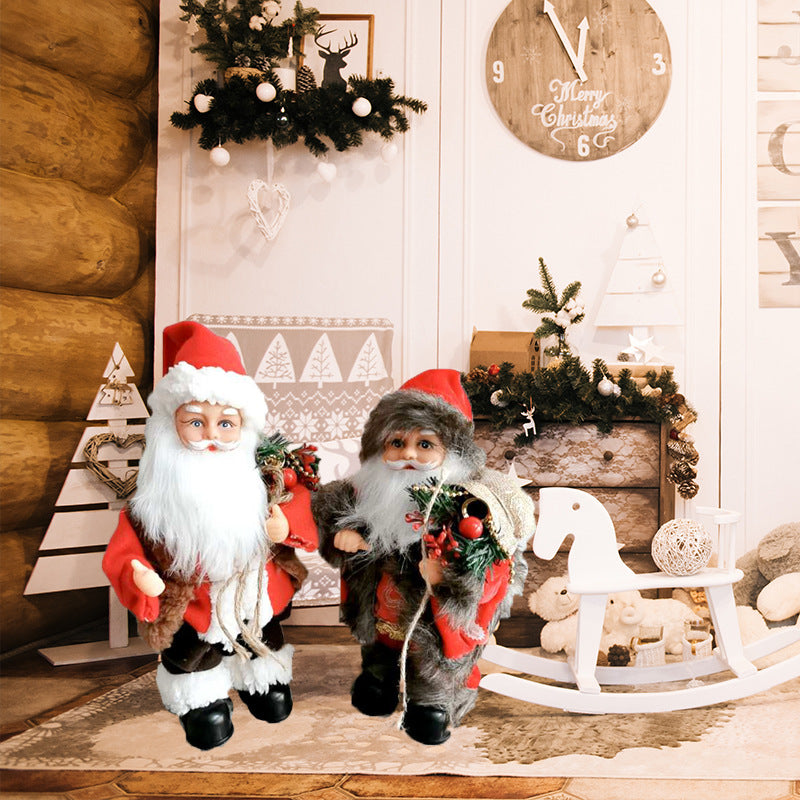 Dekorative Weihnachtsmannfiguren