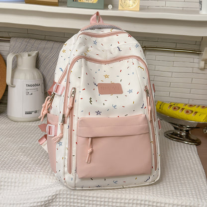 Trendy Dekorative Gemusterte Rucksack Brehn