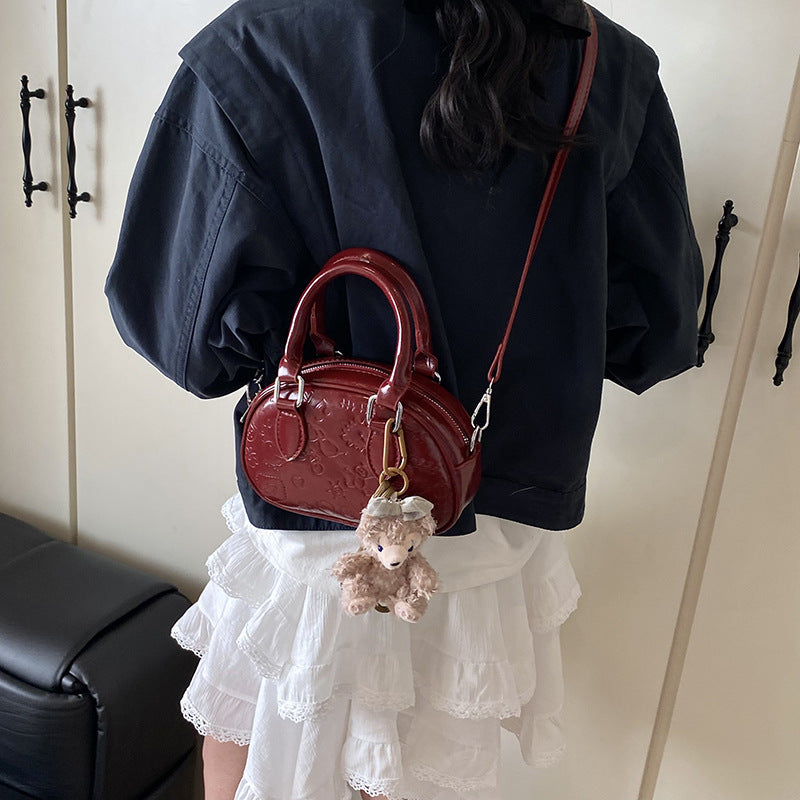 Chic geprägte Handtasche Brehn