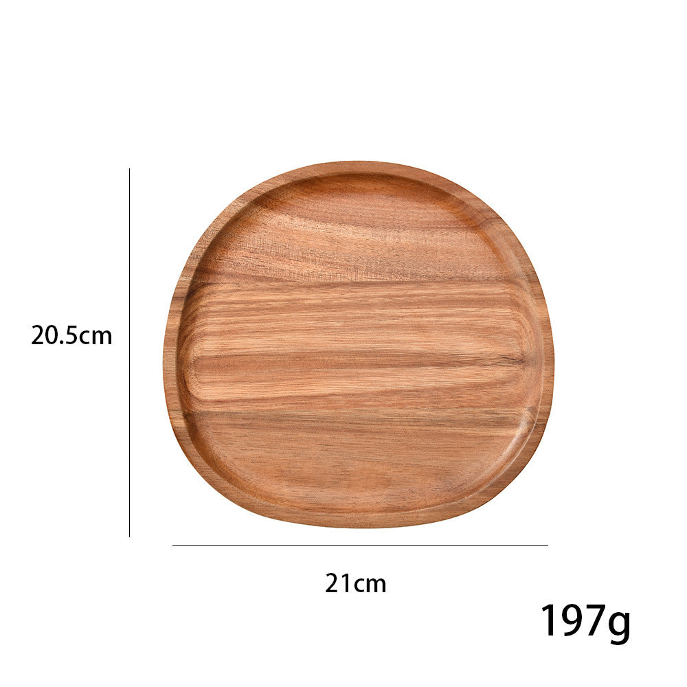 Elegante Holzservierplatte mit Ergonomischem Design Brehn