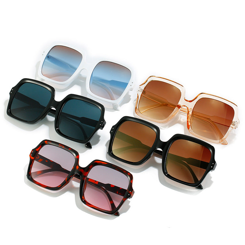 Damen quadratische modische Sonnenbrille mit polarisierten Gläsern Brehn