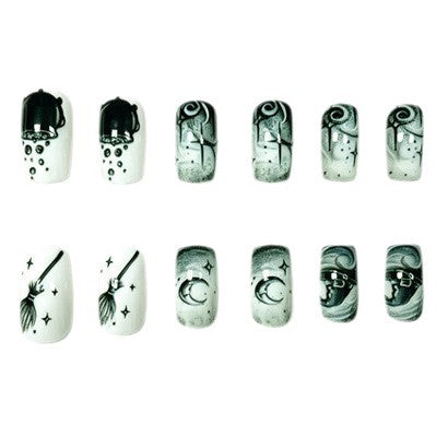 Thematisches Halloween-Nagelkunstset Brehn