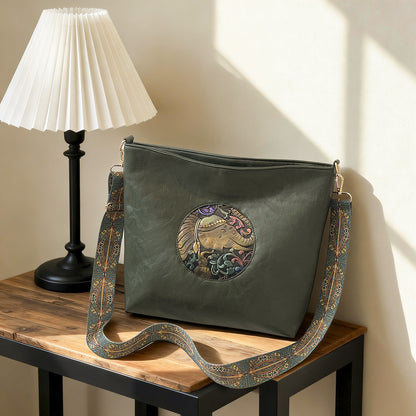 Artisan Leder Schultertasche