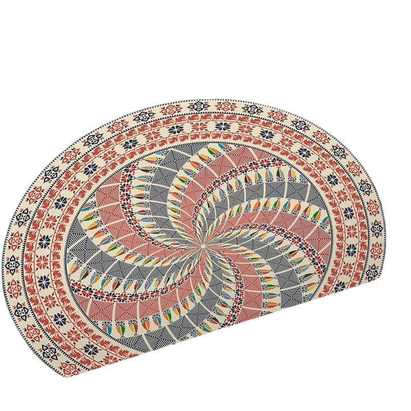 Rundes geometrisches Flächenmatte Brehn