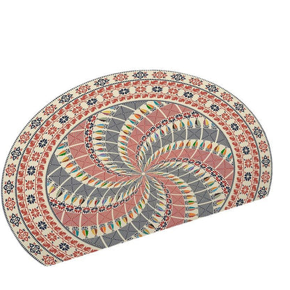Rundes geometrisches Flächenmatte Brehn