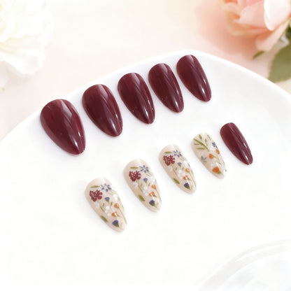 Blumeninspirierten Nagelkunst Verbesserungen Brehn