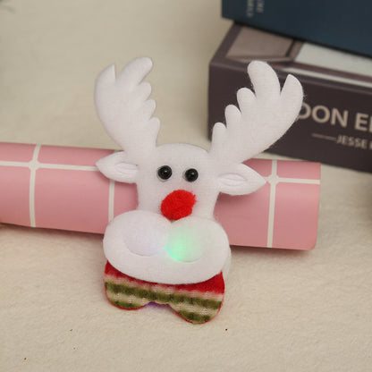Weihnachts-Haarschmuck mit LED Lichtern Brehn