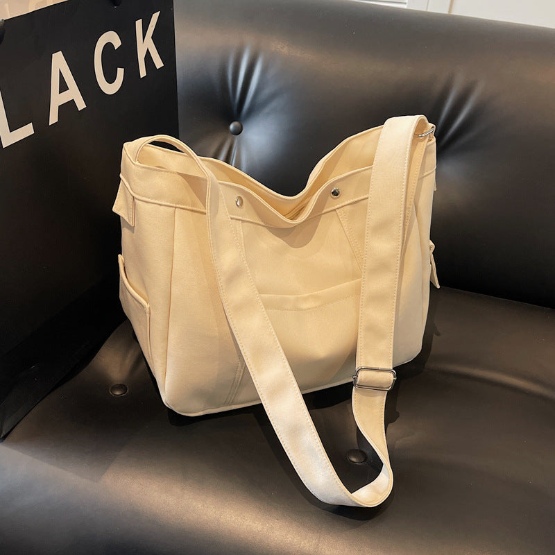 Stylische Leder Hobo Brehn