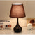 Moderne Stoffschirm Tischlampe