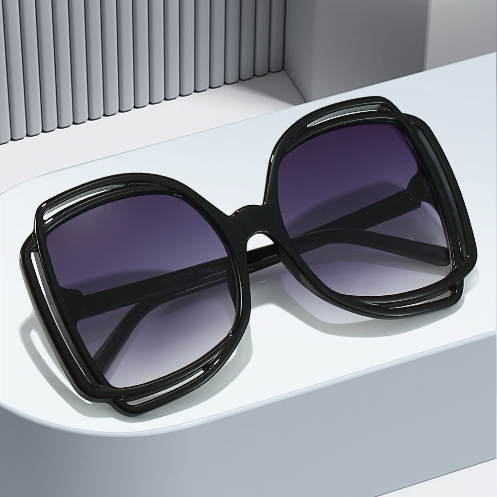 Damen Fashion Sonnenbrille mit modernem Rahmen Brehn