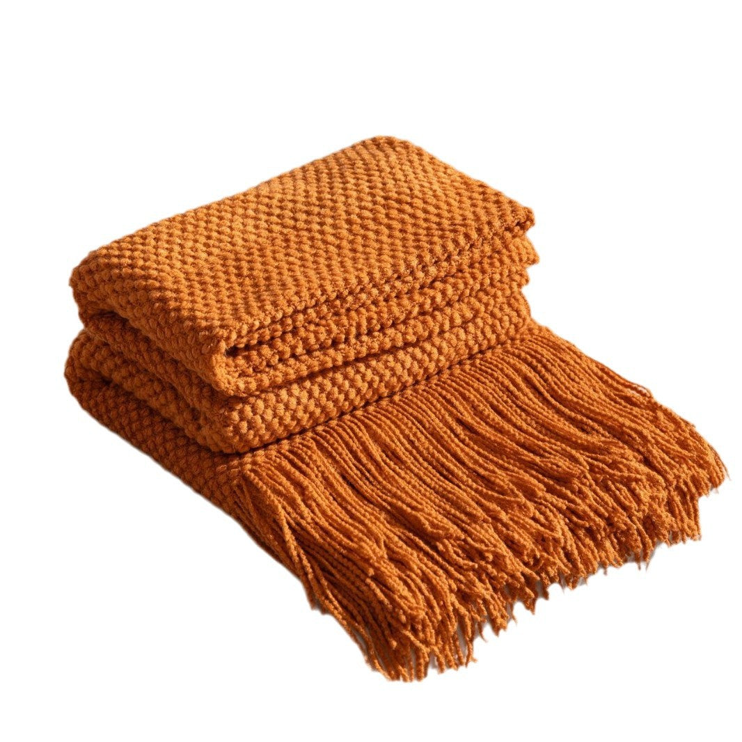 Textured Cozy Wurfdecke