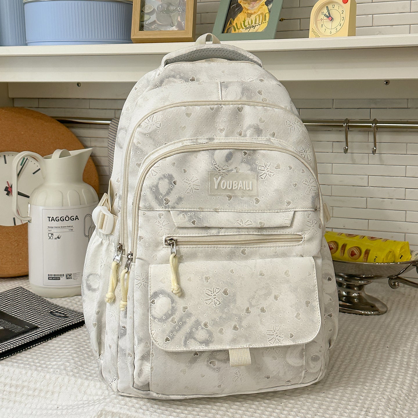 Modischer gemusterter Schulrucksack