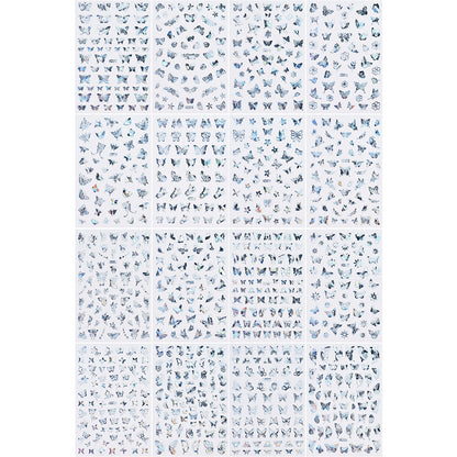 Künstlerische Schmetterling Nagel Kunst Decals