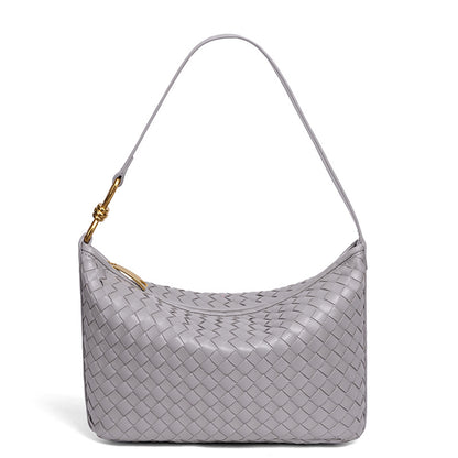 Stylische Geflochtene Leder-Handtasche Brehn