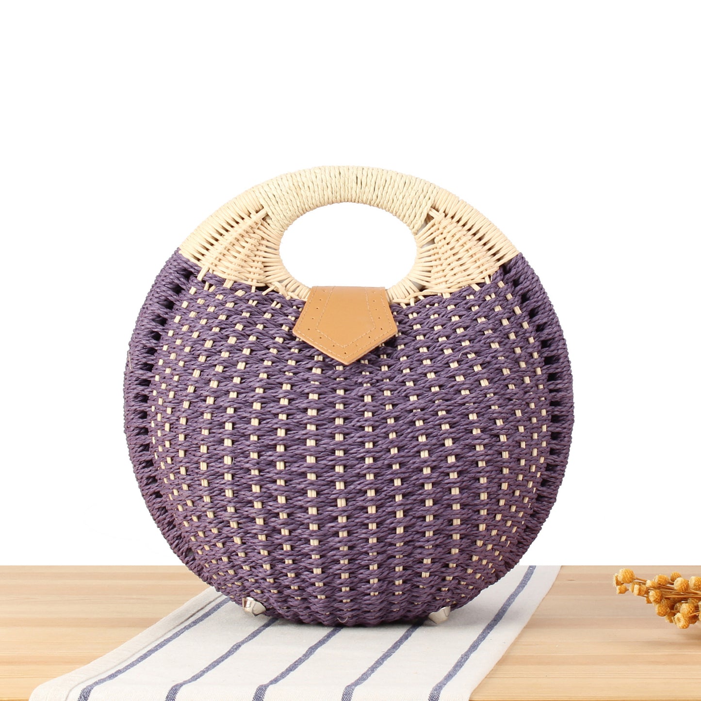 Handtasche Im Modernen Korbdesign Brehn