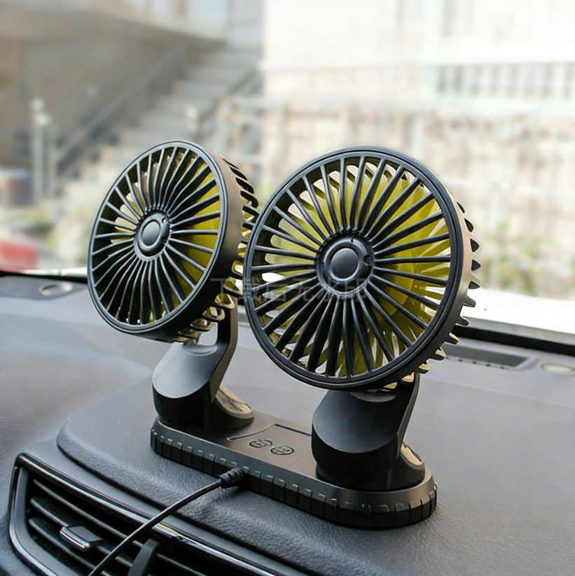 Dual-Head Auto Luftzirkulationsventilator Brehn