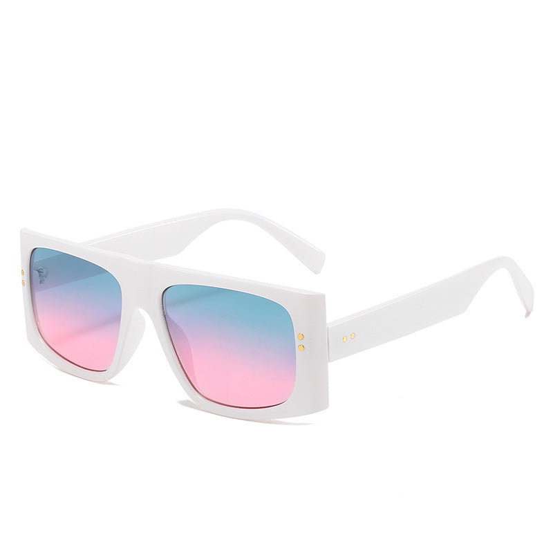 Damen oversized Sonnenbrille mit stylishem, schmalem Rahmen Brehn