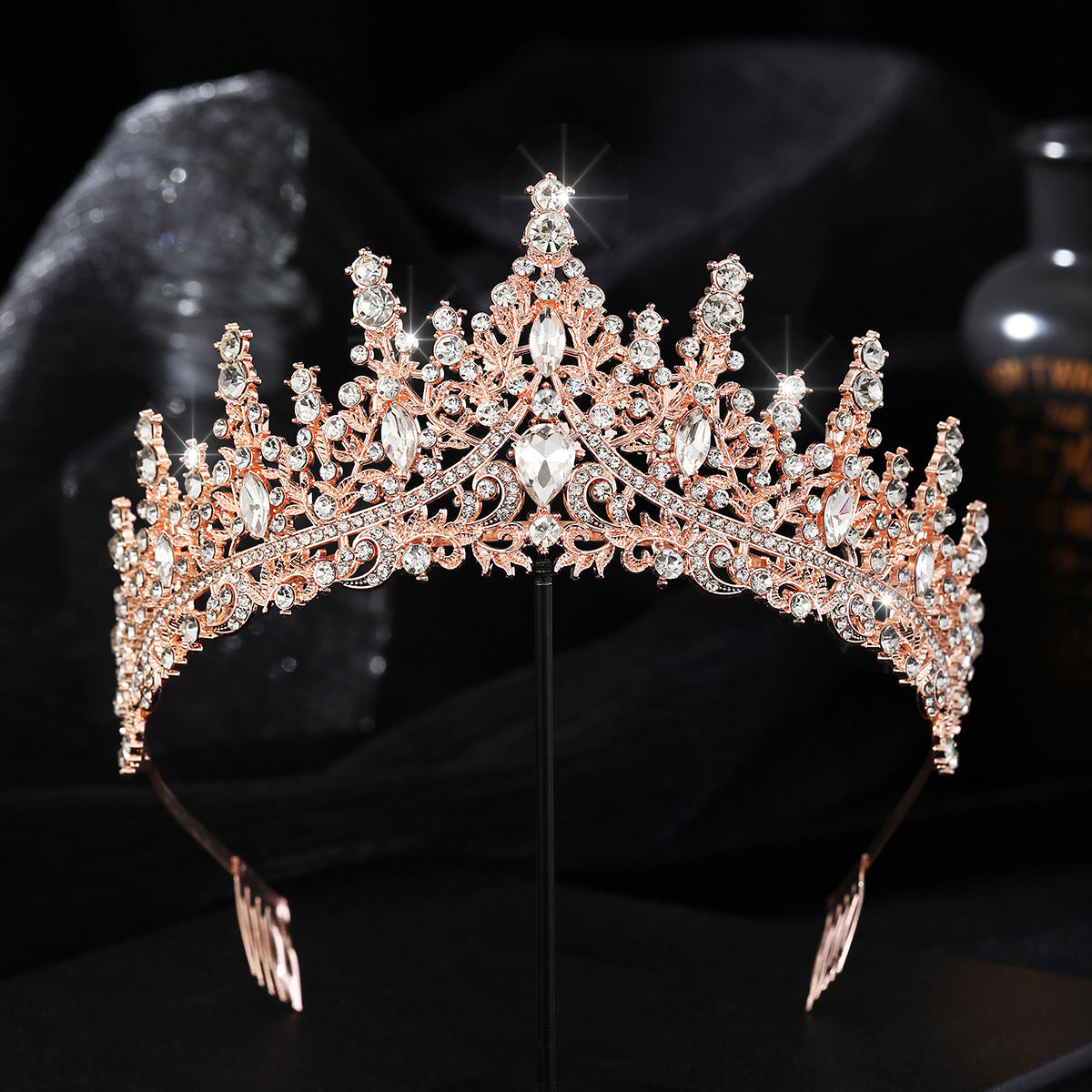 Damen Verzierte Tiara Brehn