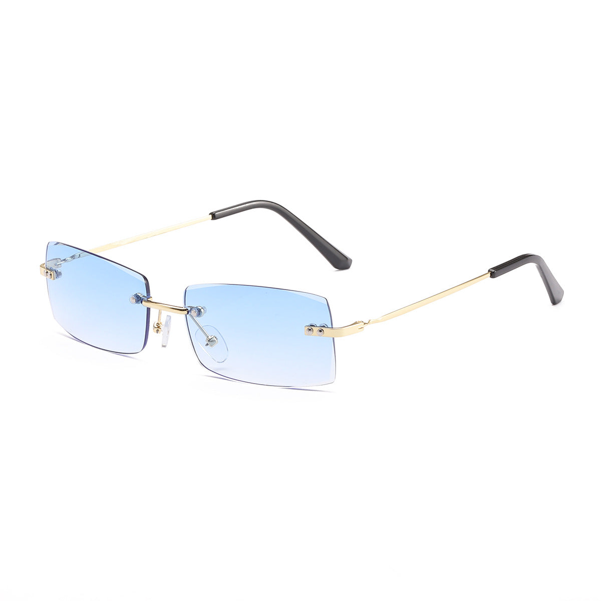 Damen modische Sonnenbrille mit elegantem, filigranen Rahmen Brehn