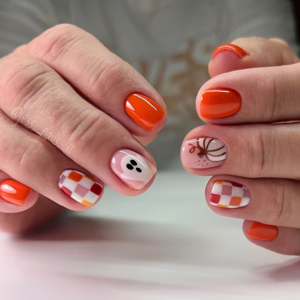 Festive Verspielt Press-On Nagelset Brehn