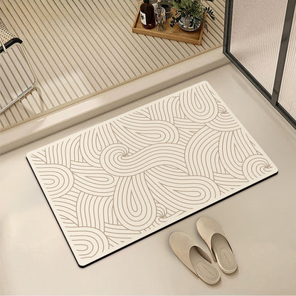 Abstract Pattern Badmatte Brehn