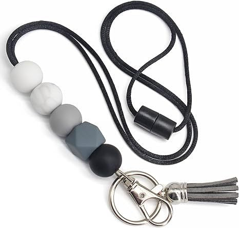 Bunte Silikon Schlüsselanhänger Lanyard Brehn