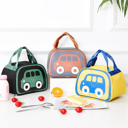 Verspielt isolierte Lunch-Tasche