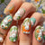 Verspielt Hasen-Themen 3D Press-On Nagelkunst Brehn